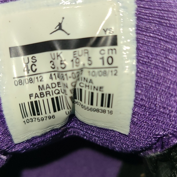 Air Jordan 13 Retro  Toddler Baby Size 4 C Holographic Sparkle - Picture 7 of 7